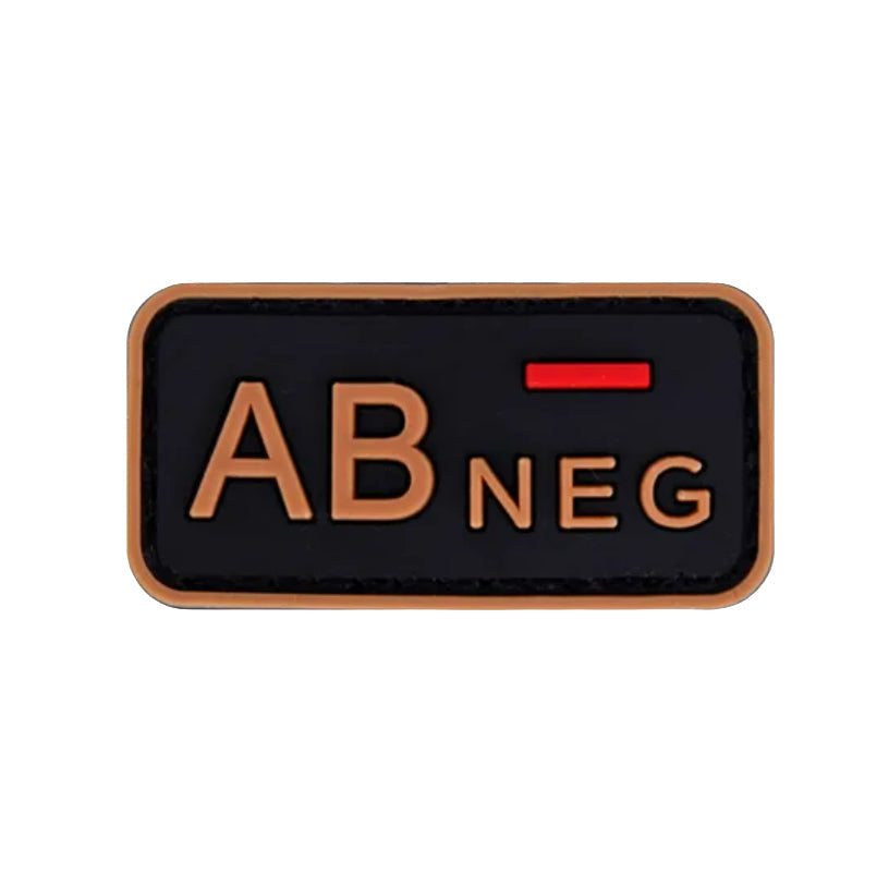 Parche Tipo Sangre (A+, B+, AB+, O+, A-, B-, AB-, O-) Bronze