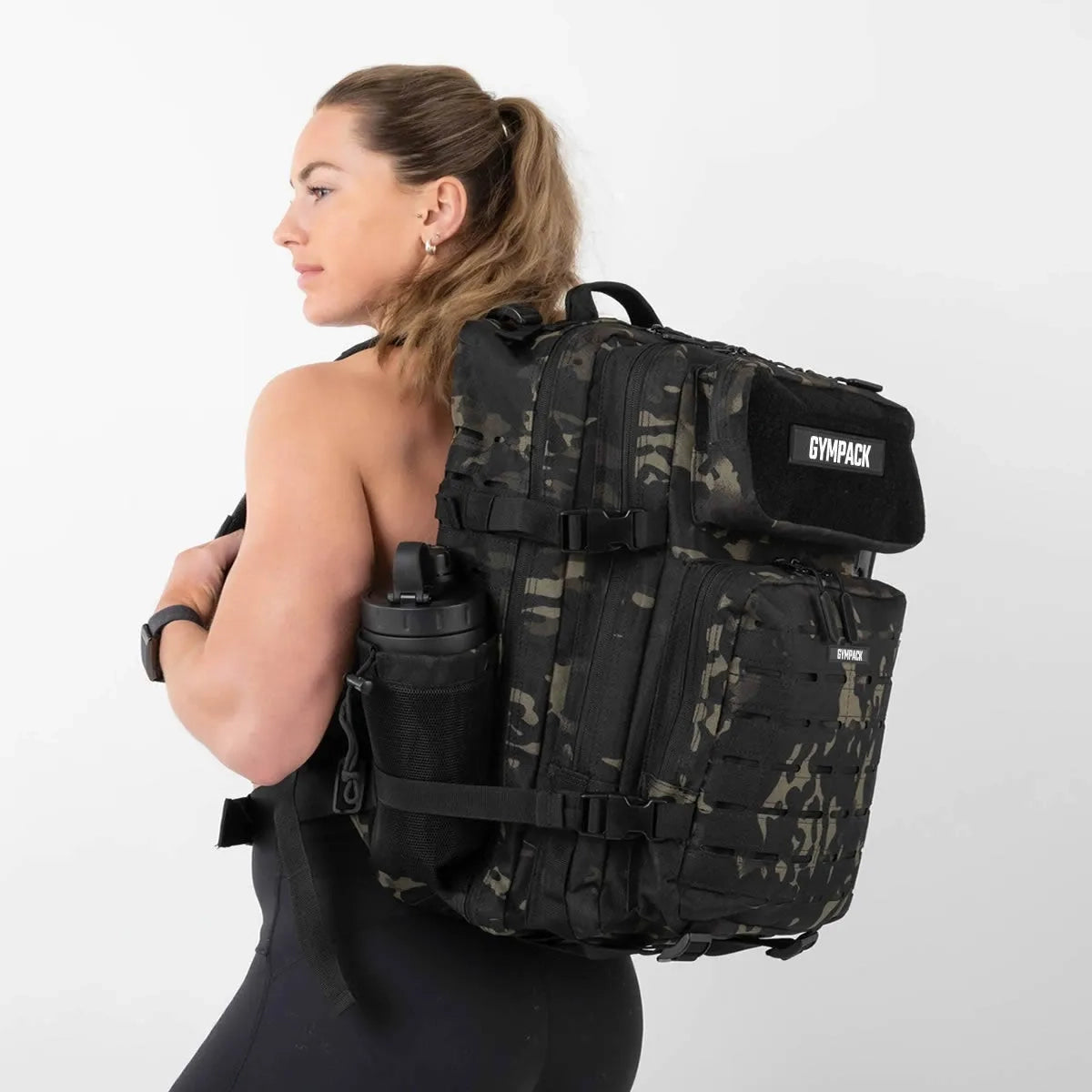 Gympack Pro 50L Negra Camo