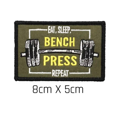 Parche Eat, Sleep, Bench Press, Repeat