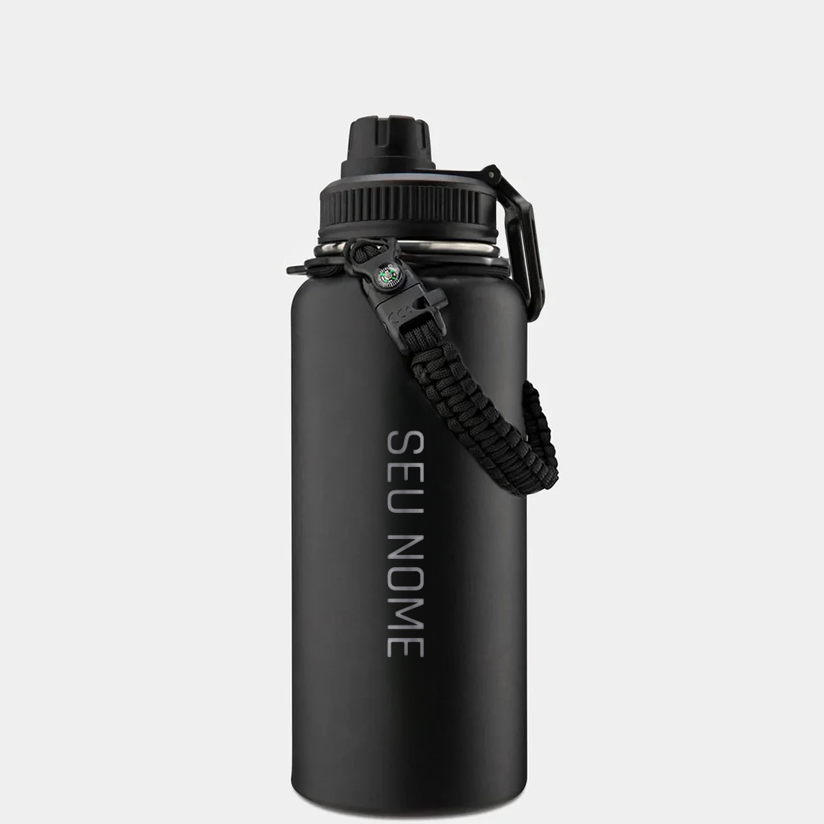 Botella Térmica Premium Gympack 1200ml - Personalizada Nombre