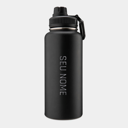 Botella Térmica Premium Gympack 1200ml - Personalizada Nombre