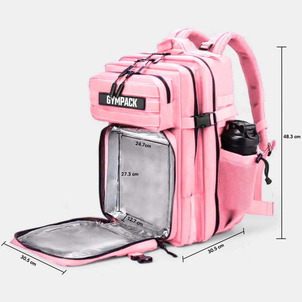 Mochila Térmica Gympack 45L Rosa