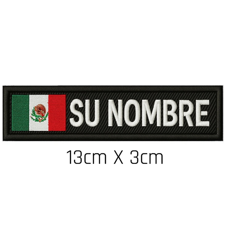 Parche Personalizable México