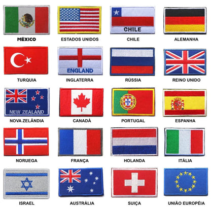 Parche Banderas Países